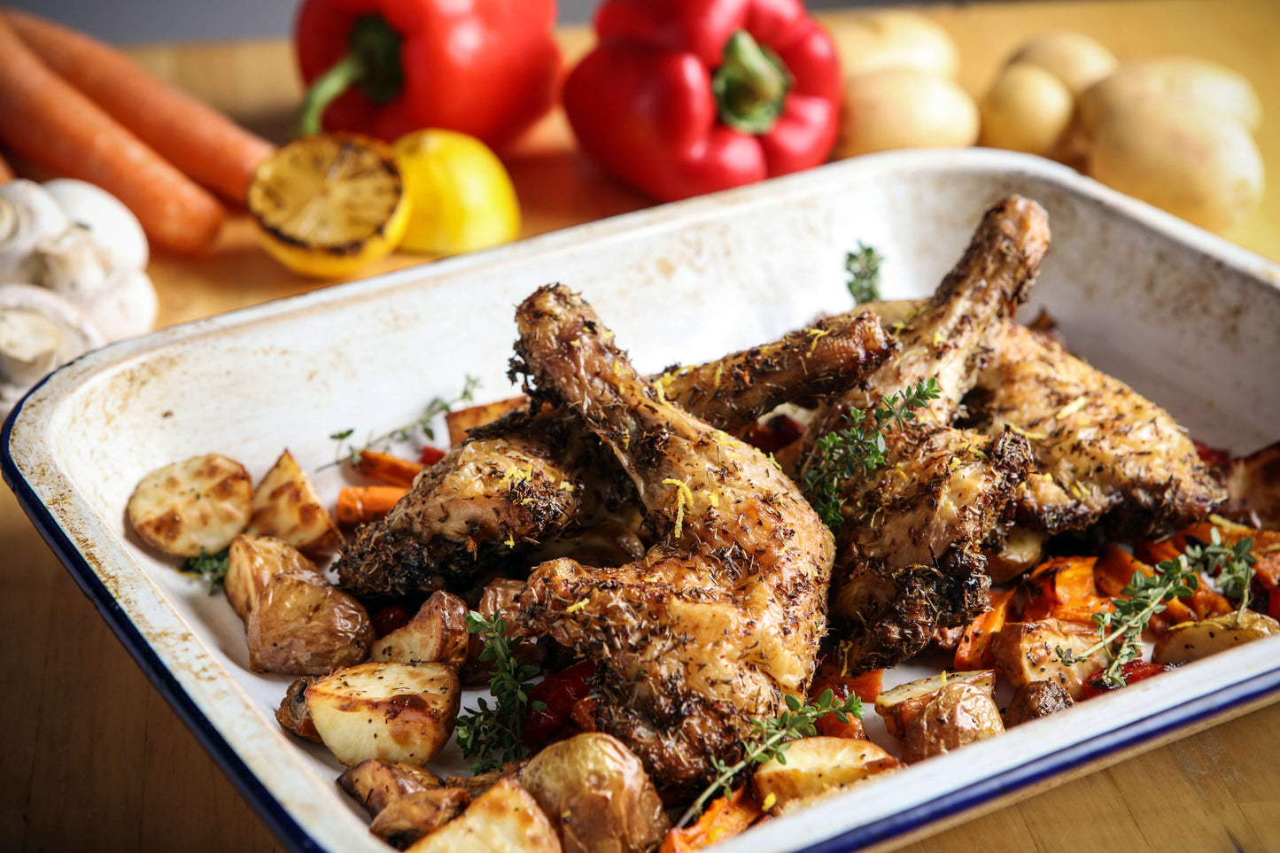 Lemon & Thyme Chicken Traybake
