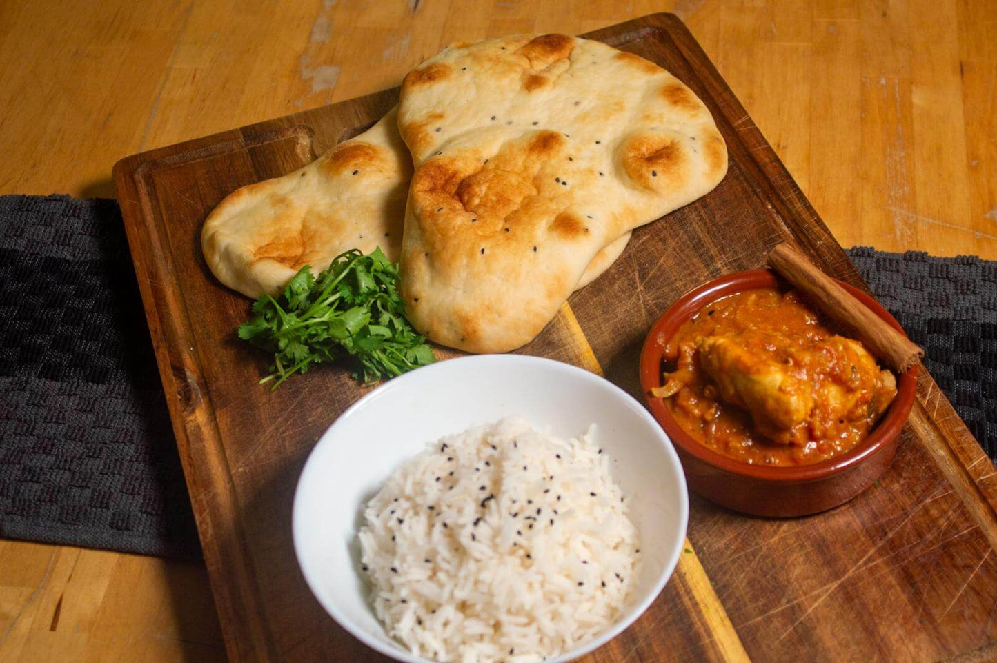 Quick Fix Chicken Curry with rice