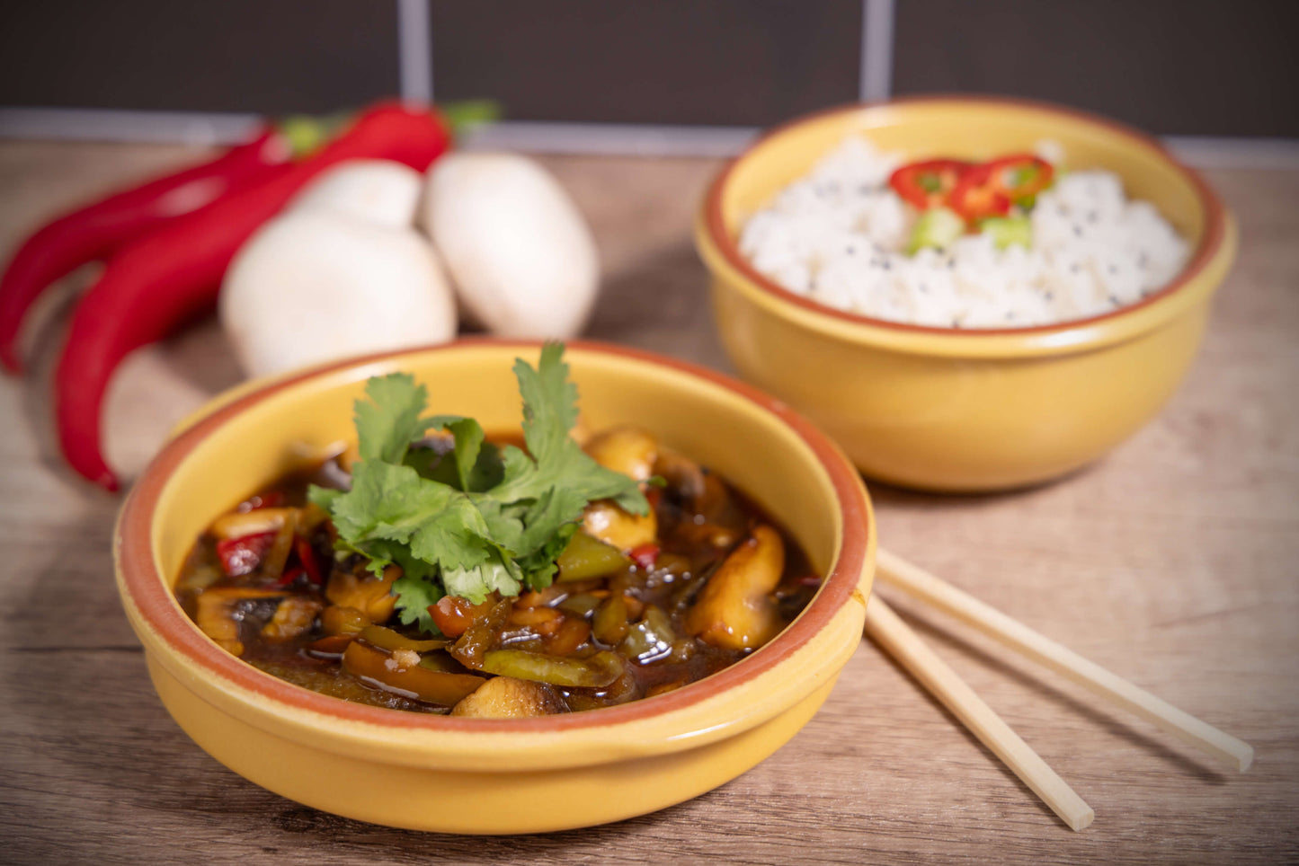 Hoi Sin Mushroom Rice