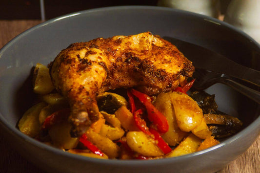 Smoky BBQ Chicken Traybake