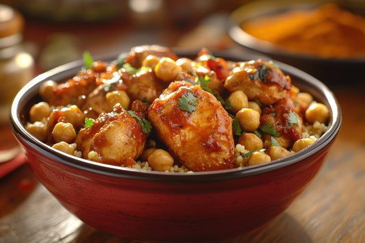 Spanish-style chicken stew